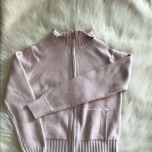 Calvin Klein long sleeve sweater zip up size L